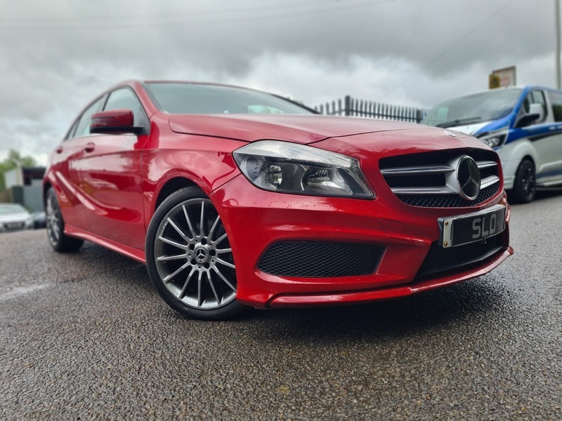 Mercedes-Benz A Class A200 Blueefficiency Amg Sport GF62VUY Red #3