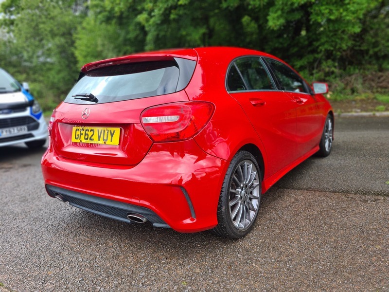 Mercedes-Benz A Class A200 Blueefficiency Amg Sport GF62VUY Red #4