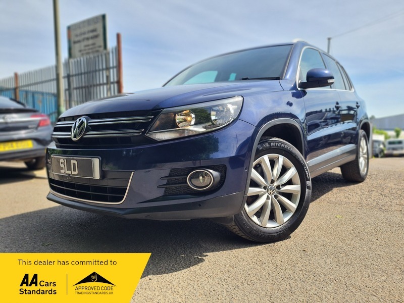 Volkswagen Tiguan Match Tdi Bluemotion Technology Blue