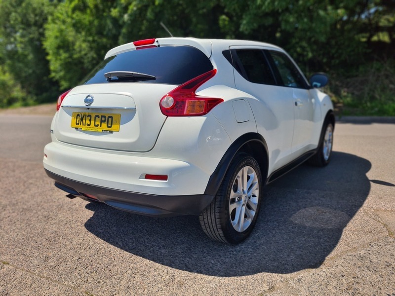 Nissan Juke Acenta Premium GK13CPO White #4