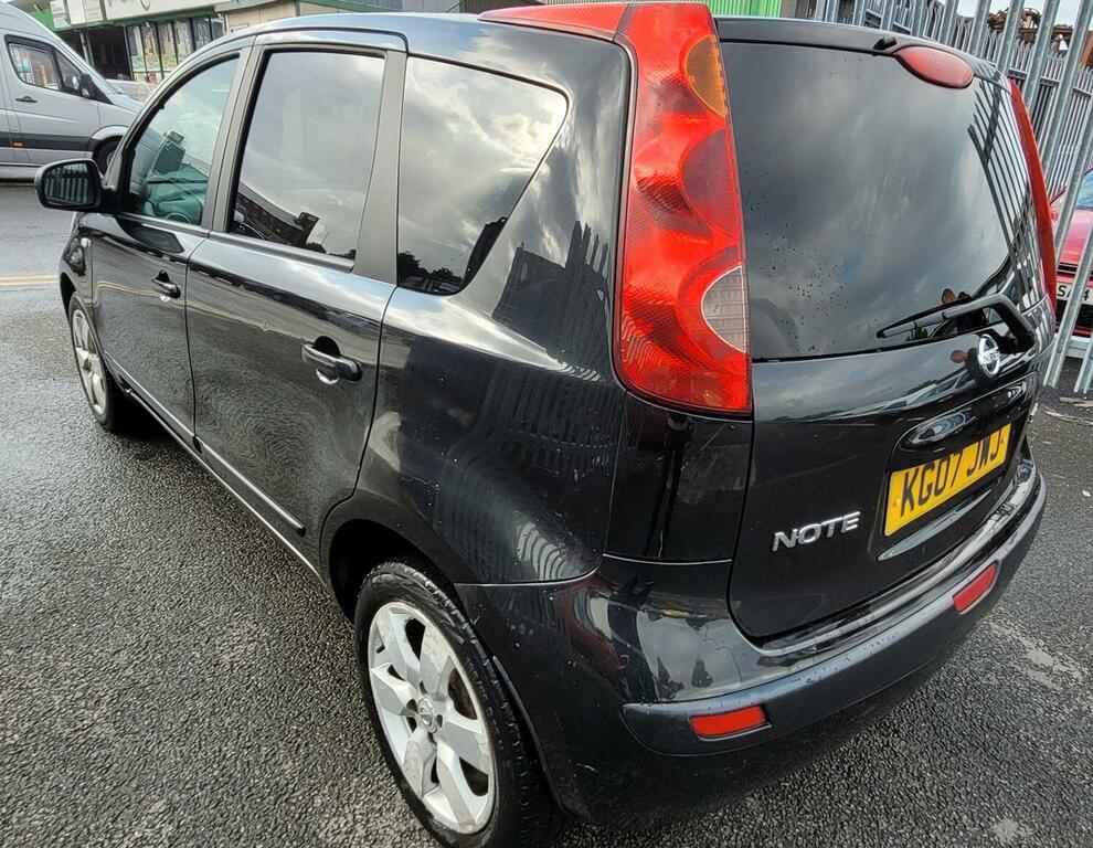 Nissan Note 1.6 16V Sve 2007 KG07JWJ Black #6