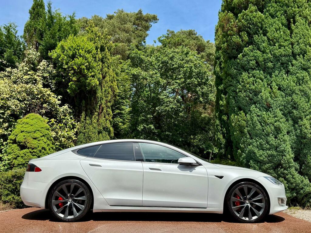Tesla Model S Performance Ludicrous Plus Adaptive Air White #4