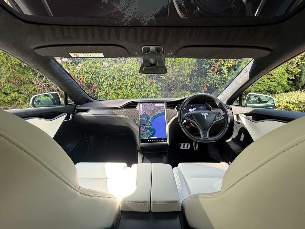 Tesla Model S Performance Ludicrous Plus Adaptive Air White #3