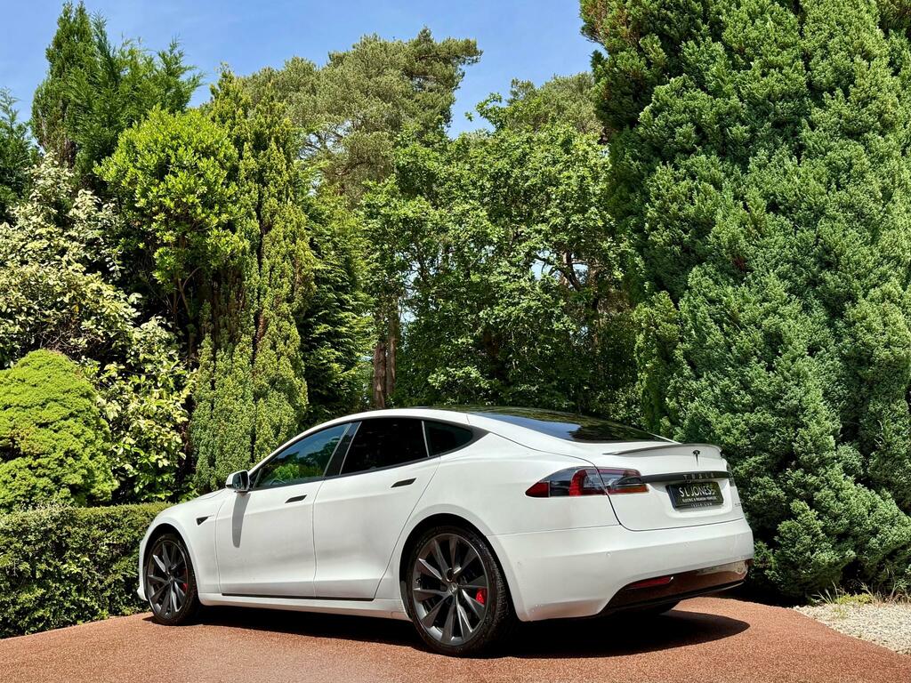 Tesla Model S Performance Ludicrous Plus Adaptive Air White #5