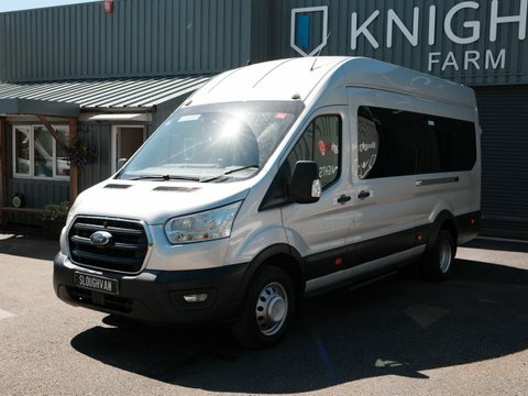 Ford Transit Custom Minibus 460 Leader YP21XSA Silver #6