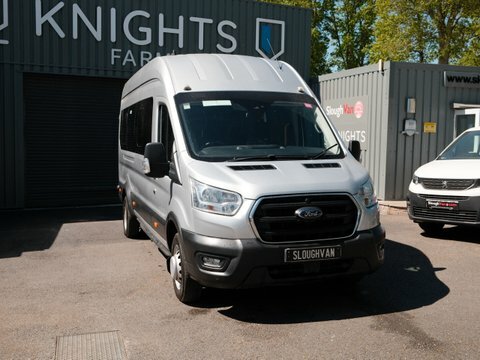 Ford Transit Custom Minibus 460 Leader YP21XSA Silver #3