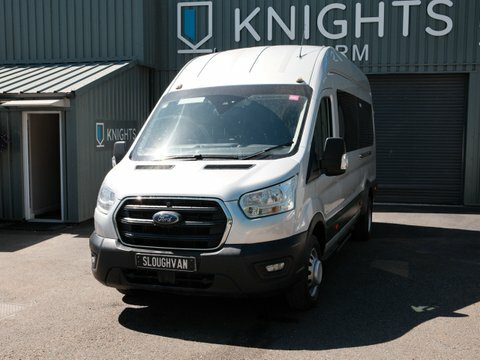 Ford Transit Custom Minibus 460 Leader YP21XSA Silver #5