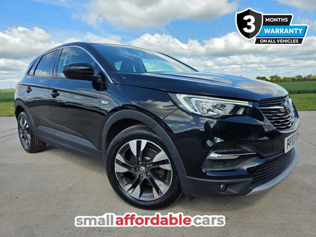 Vauxhall Grandland X 1.2 Turbo Sri Nav Euro 6 Ss Black