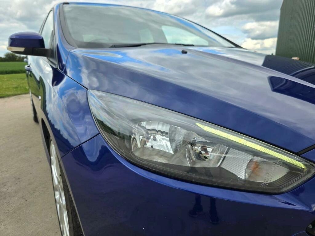 Ford Focus 1.0T Ecoboost St-line Euro 6 Ss YD18DBZ Blue #4
