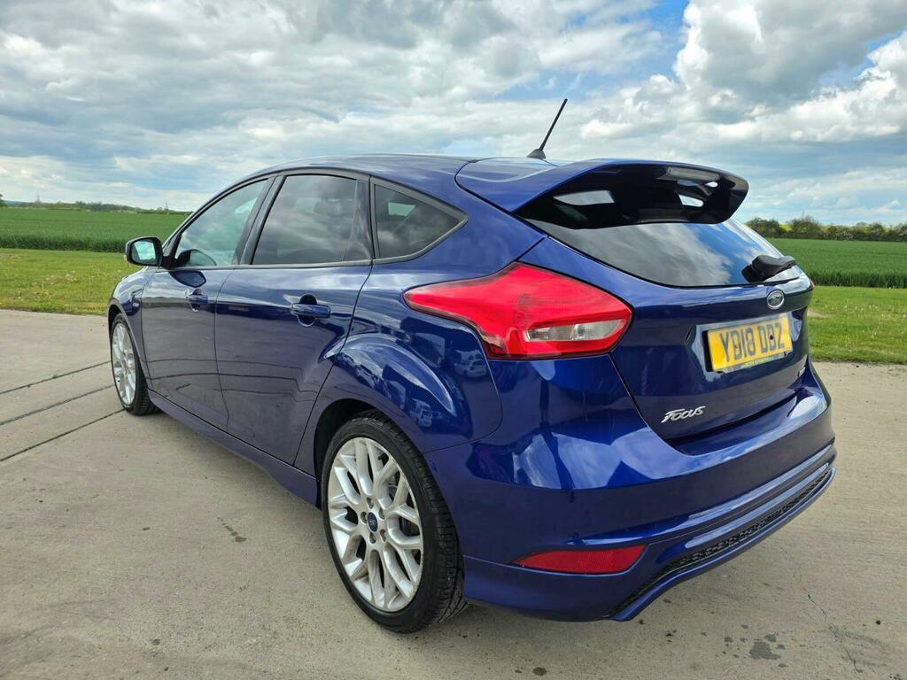 Ford Focus 1.0T Ecoboost St-line Euro 6 Ss YD18DBZ Blue #2