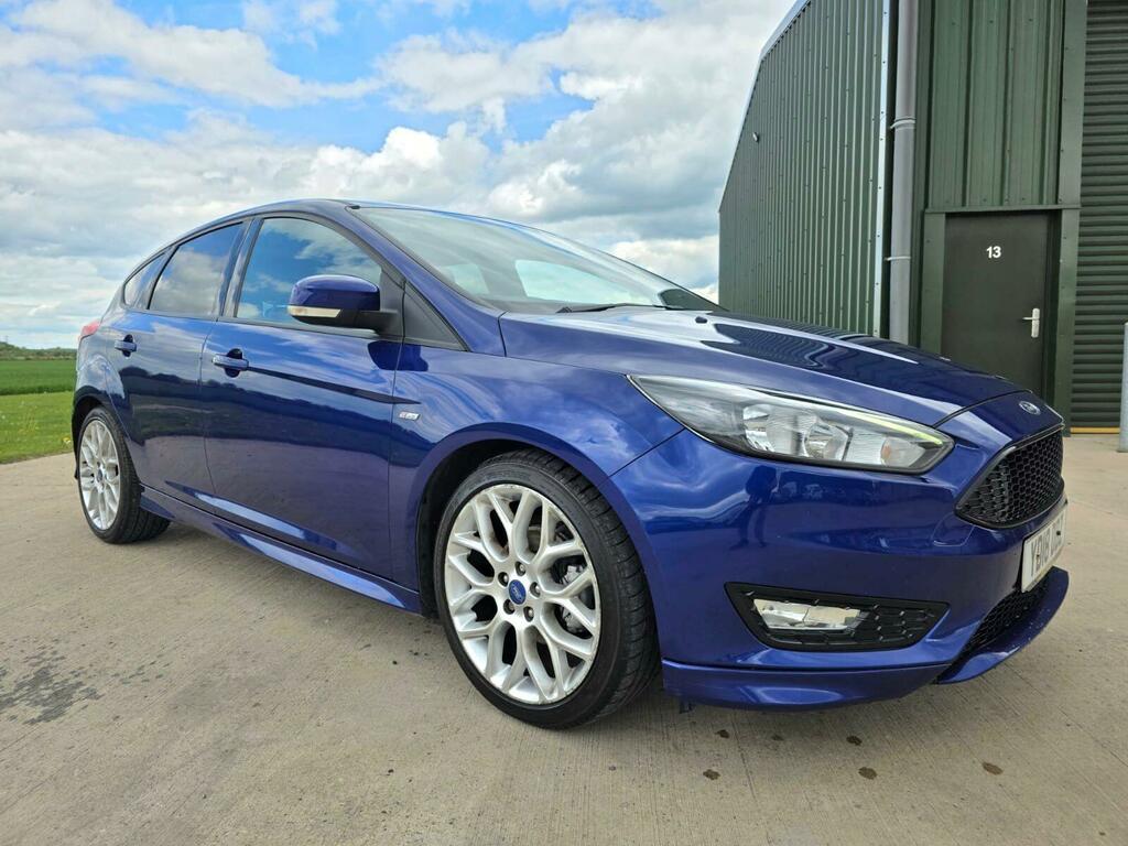 Ford Focus 1.0T Ecoboost St-line Euro 6 Ss YD18DBZ Blue #5