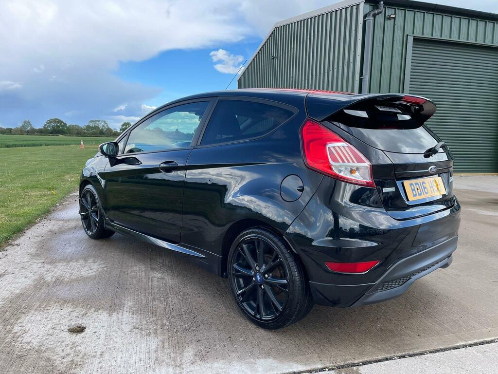 Ford Fiesta 1.0T Ecoboost Zetec S Euro 6 Ss BD16HSJ Black #5