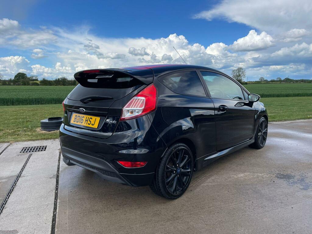 Ford Fiesta 1.0T Ecoboost Zetec S Euro 6 Ss BD16HSJ Black #6
