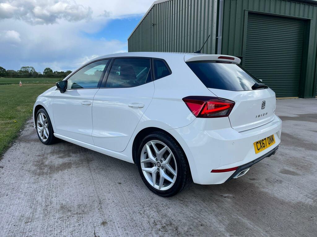 Seat Ibiza 1.0 Tsi Fr Euro 6 Ss CX67ONM White #2
