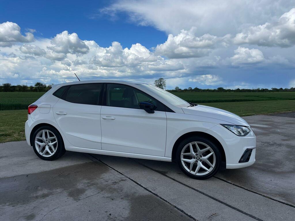 Seat Ibiza 1.0 Tsi Fr Euro 6 Ss CX67ONM White #6