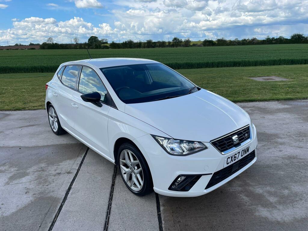 Seat Ibiza 1.0 Tsi Fr Euro 6 Ss CX67ONM White #5
