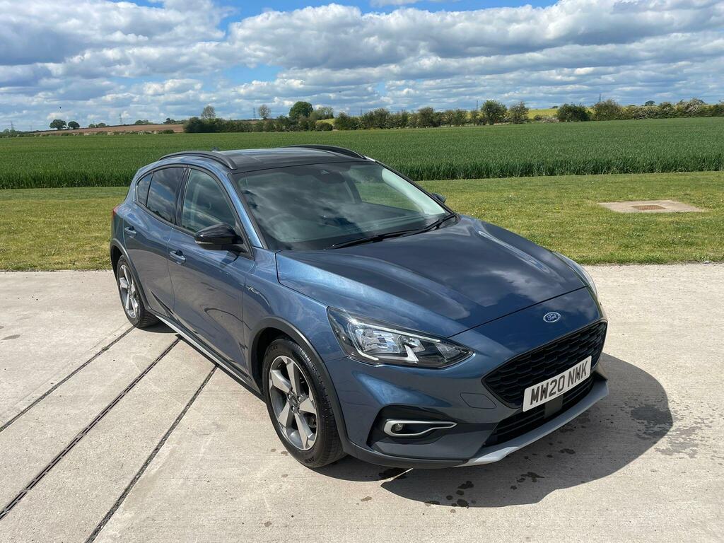 Ford Focus 1.0T Ecoboost Active Euro 6 Ss MW20NMK Blue #4