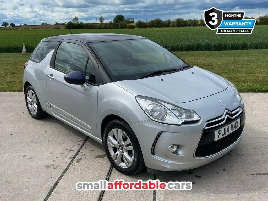 Citroen DS3 1.6 E-hdi Airdream Dstyle Euro 5 Ss Silver