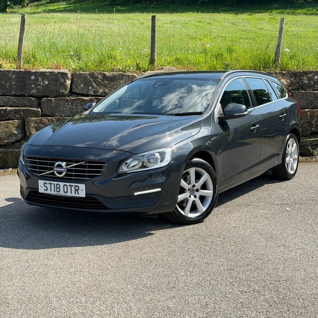 Volvo V60 2018 2.0 D2 Se Nav Estate Euro 6 Grey