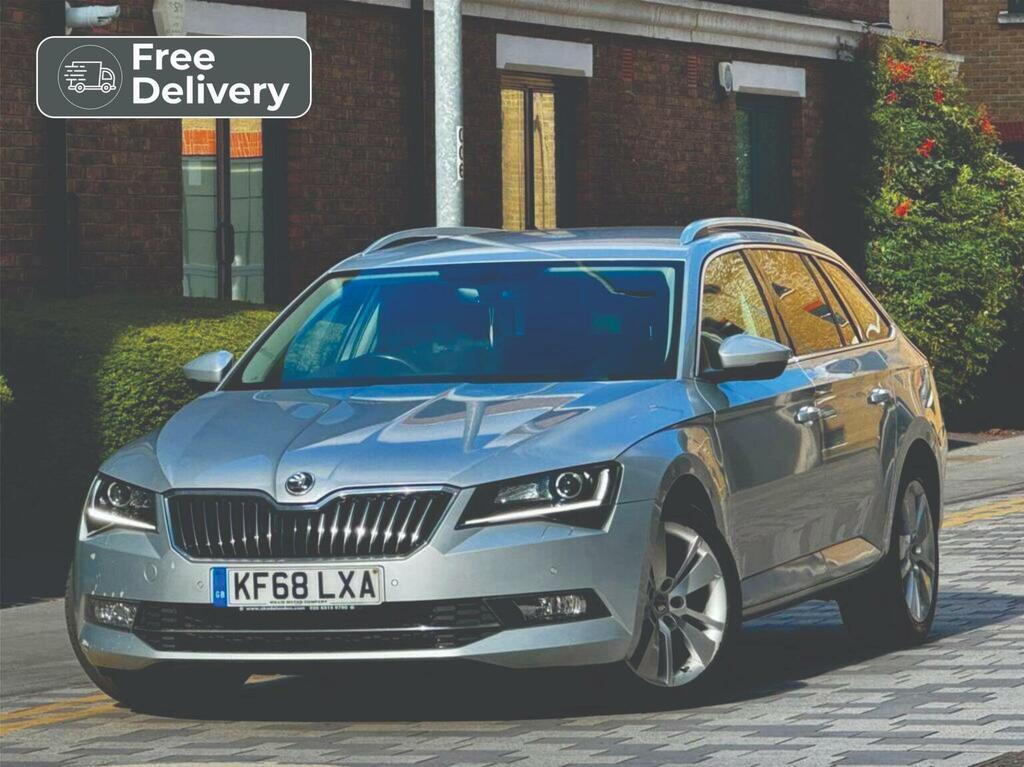 Skoda Superb Estate 2.0 Tdi Se L Executive Dsg Euro 6 Ss KF68LXA Silver #4