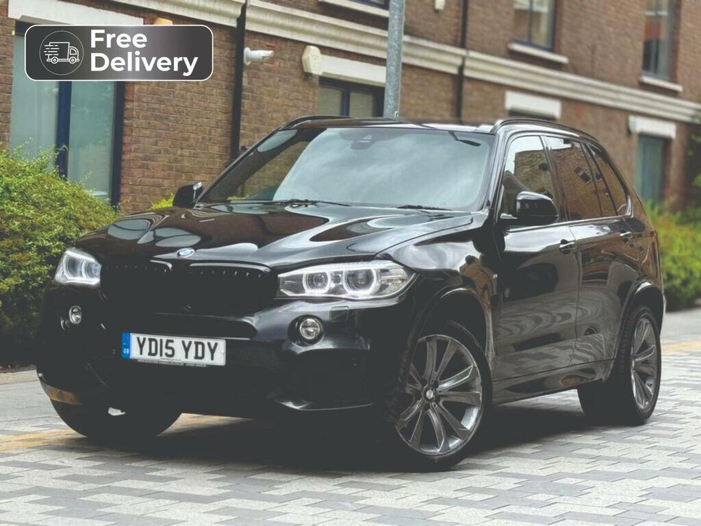 BMW X5 Suv 3.0 40D M Sport Xdrive Euro 6 Ss YD15YDY Black #3