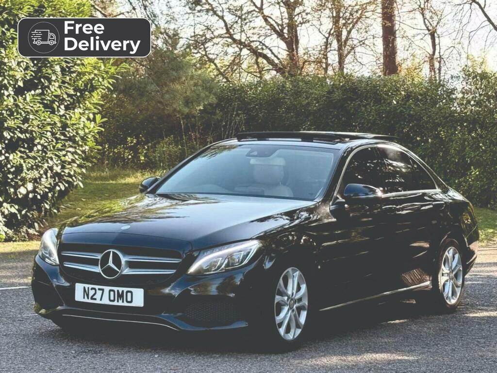 Mercedes-Benz C Class Saloon 2.0 C350e 6.4Kwh Sport Premium Plus G-tro N27OMO Black #3