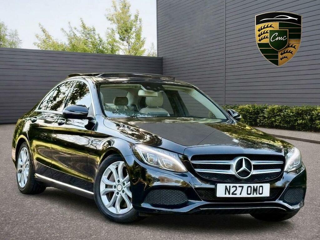 Mercedes-Benz C Class Saloon 2.0 C350e 6.4Kwh Sport Premium Plus G-tro Black