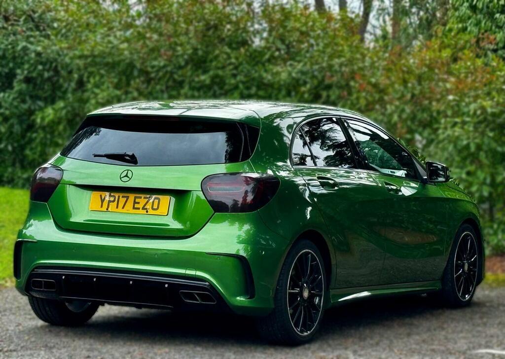Mercedes-Benz A Class Hatchback 1.6 A180 Amg Line Premium Euro 6 Ss YP17EZO Green #6