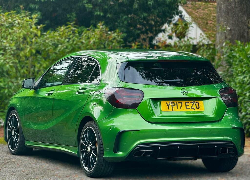 Mercedes-Benz A Class Hatchback 1.6 A180 Amg Line Premium Euro 6 Ss YP17EZO Green #4