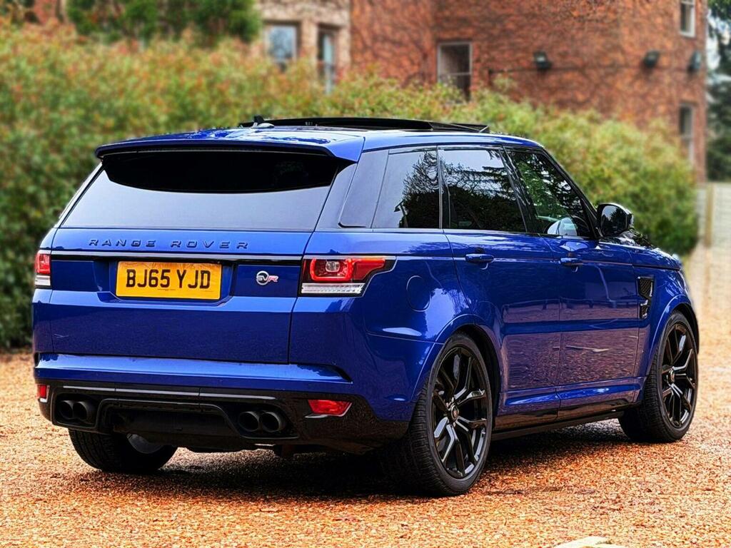 Land Rover Range Rover Sport Suv 5.0 V8 Svr 4Wd Euro 6 Ss 201565 Blue #6