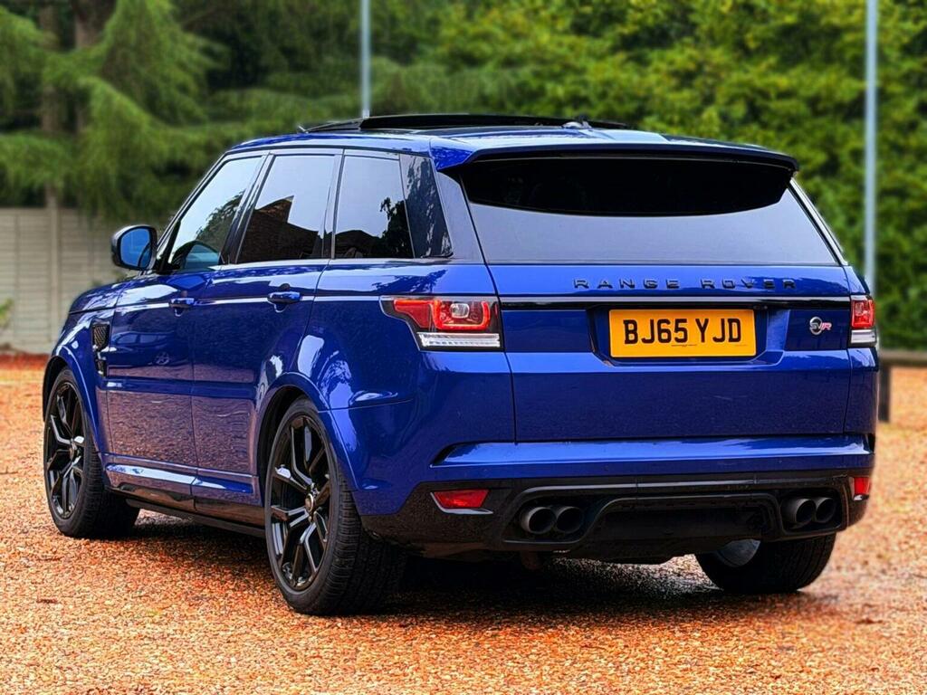 Land Rover Range Rover Sport Suv 5.0 V8 Svr 4Wd Euro 6 Ss 201565 Blue #4