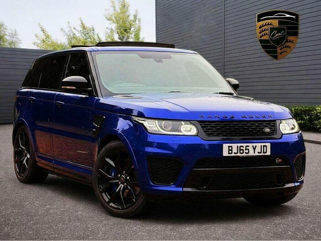 Land Rover Range Rover Sport Suv 5.0 V8 Svr 4Wd Euro 6 Ss 201565 Blue
