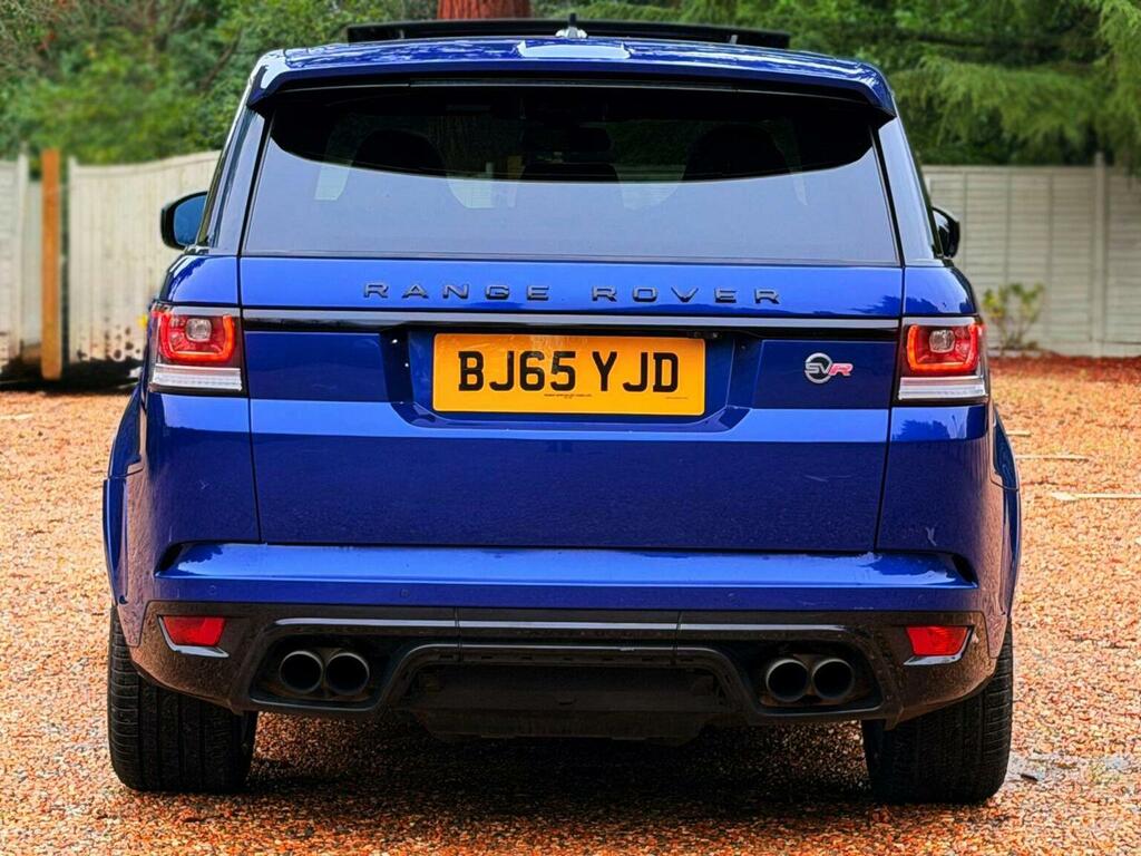 Land Rover Range Rover Sport Suv 5.0 V8 Svr 4Wd Euro 6 Ss 201565 Blue #5