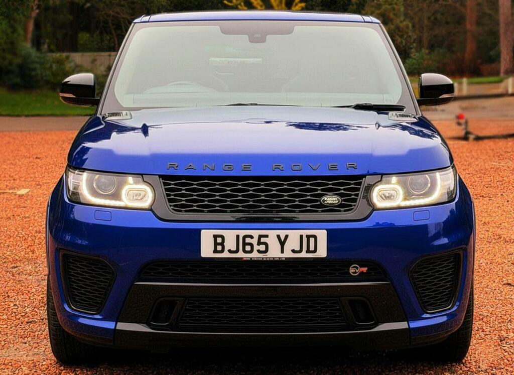 Land Rover Range Rover Sport Suv 5.0 V8 Svr 4Wd Euro 6 Ss 201565 Blue #2