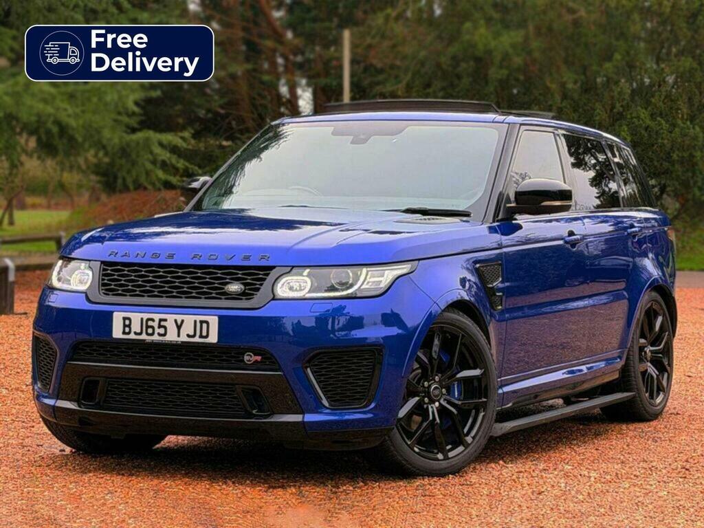 Land Rover Range Rover Sport Suv 5.0 V8 Svr 4Wd Euro 6 Ss 201565 Blue #3