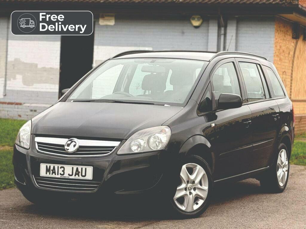 Vauxhall Zafira Mpv 1.6 16V Exclusiv Euro 5 201313 MA13JAU Black #3