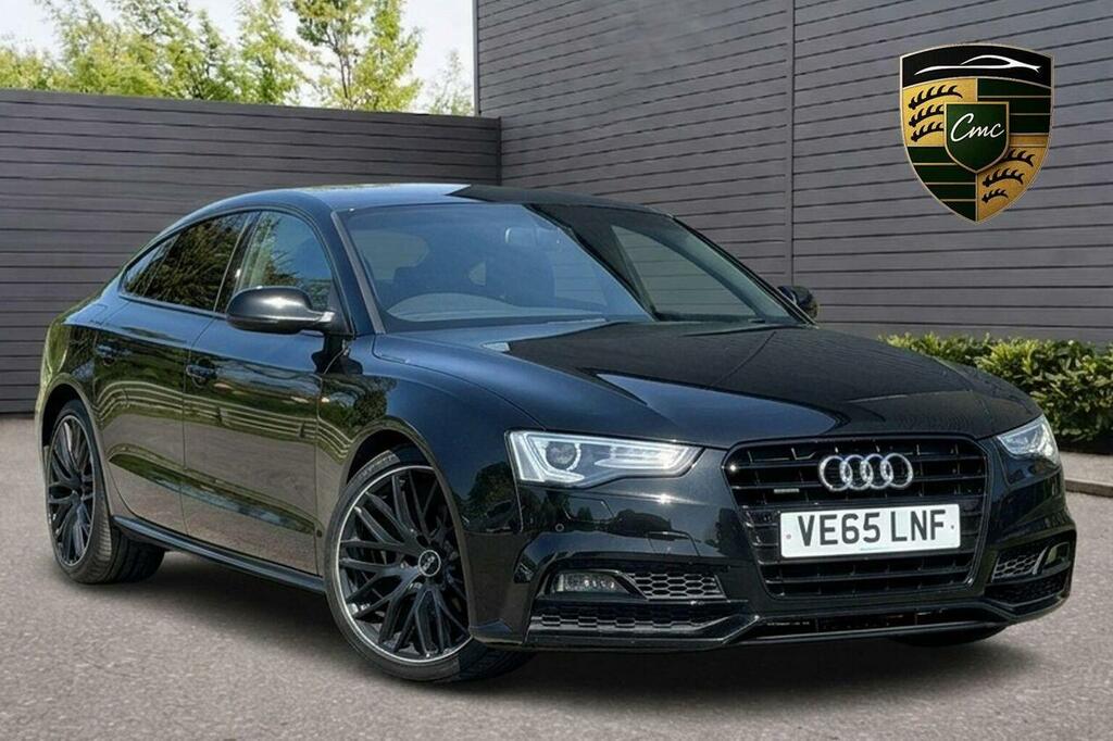 Audi A5 Hatchback 2.0 Tdi Black Edition Plus Sportback S T Black