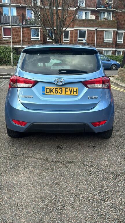 Hyundai Ix20 Hatchback 1.4 Style Euro 5 Ss 201363 Blue #4