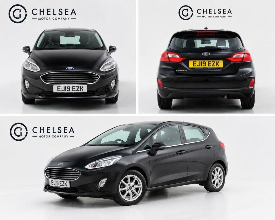 Ford Fiesta Hatchback 1.0T Ecoboost Zetec Euro 6 Ss 20 EJ19EZK Black #2