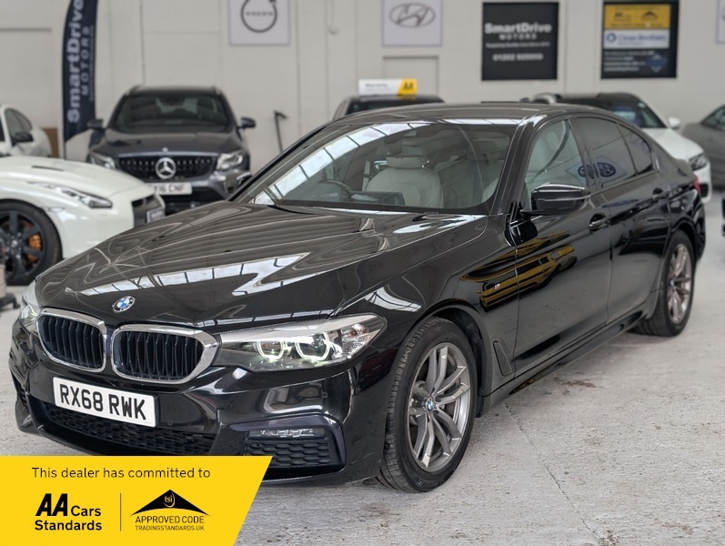 BMW 5 Series 520D M Sport Black