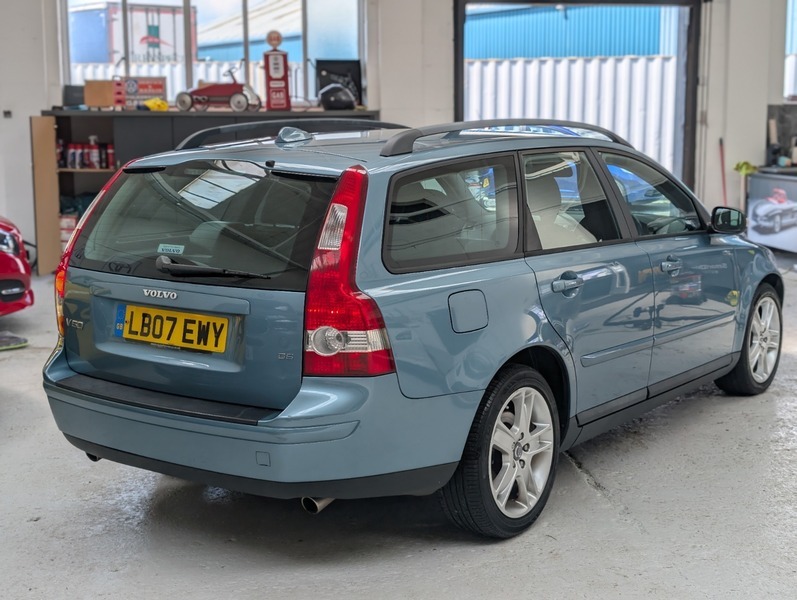 Volvo V50 D5 Se V50 Blue #4