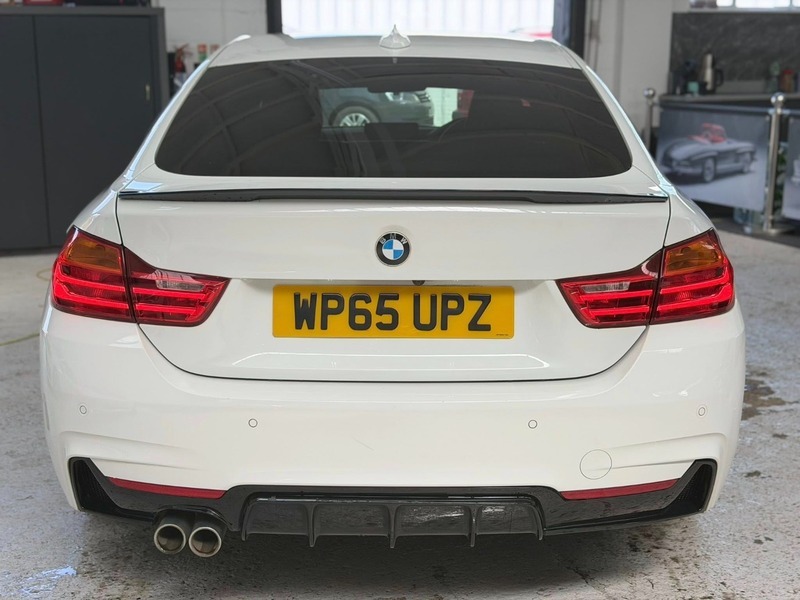 BMW 4 Series Gran Coupe 420D M Sport Gran WP65UPZ White #4