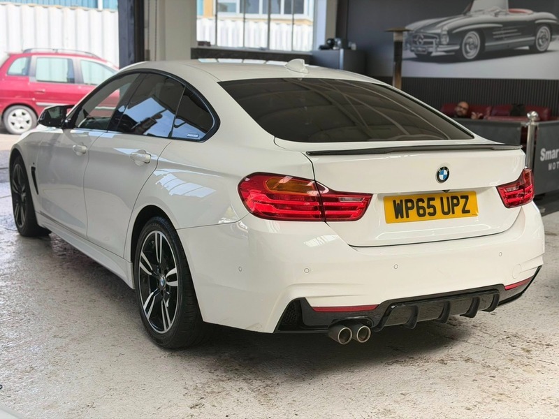 BMW 4 Series Gran Coupe 420D M Sport Gran WP65UPZ White #5