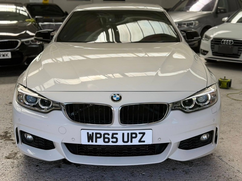 BMW 4 Series Gran Coupe 420D M Sport Gran WP65UPZ White #3