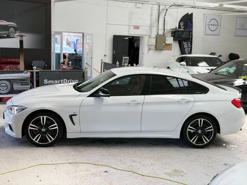 BMW 4 Series Gran Coupe 420D M Sport Gran WP65UPZ White #6