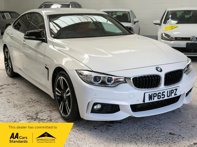BMW 4 Series Gran Coupe 420D M Sport Gran White