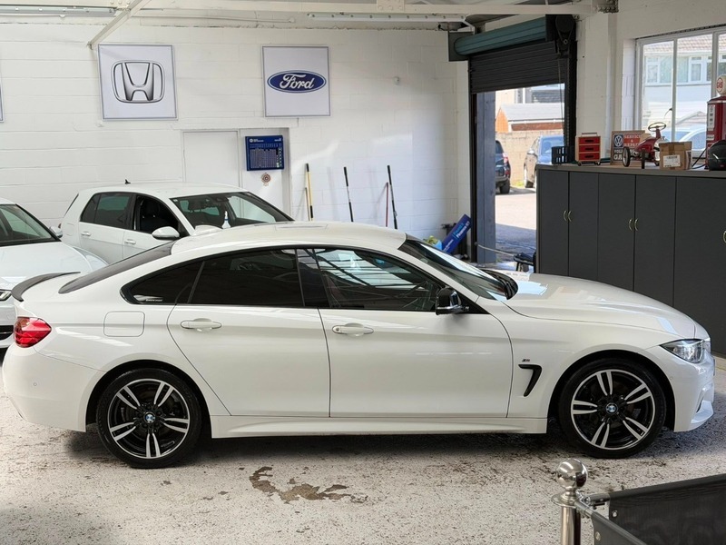 BMW 4 Series Gran Coupe 420D M Sport Gran WP65UPZ White #2