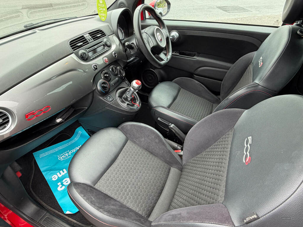 Fiat 500 1.2 S DGZ5517 Red #5