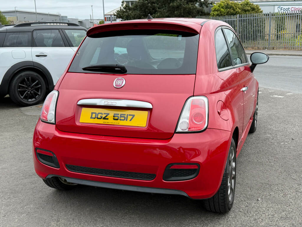 Fiat 500 1.2 S DGZ5517 Red #3