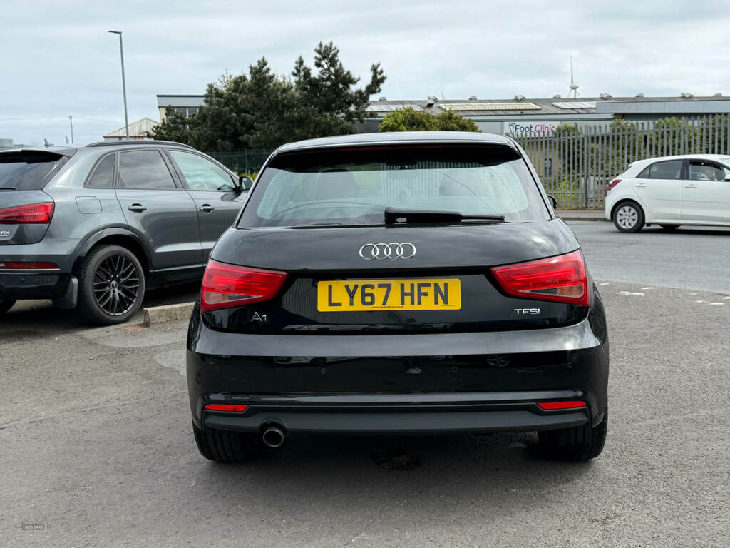 Audi A1 1.0 Tfsi Sport Nav LY67HFN Black #6